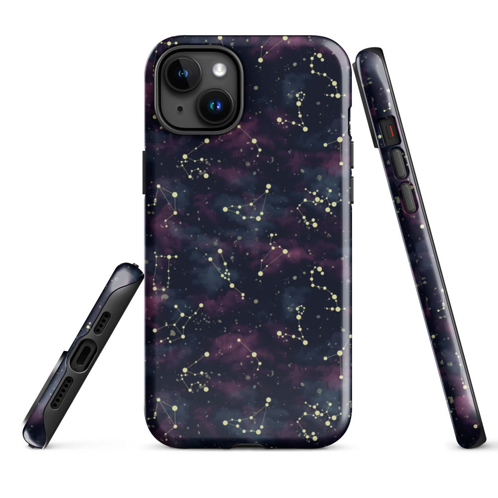 Star Constellations Tough Case for iPhone 15 Plus - Glossy Finish - https://ascensionemporium.net